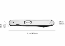 AdHoc Bar- & Weinzubehör-Korkenzieher PushPull Silber
