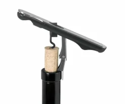 AdHoc Bar- & Weinzubehör-Korkenzieher PushPull Silber