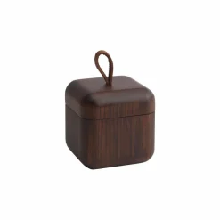 Badzubehör|Aquanova Kosmetikdose Ebony Dunkelbraun