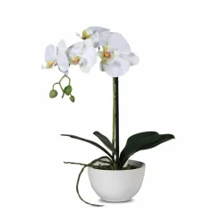 Orchideen| Kunstblume Orchidee 40 cm Creme