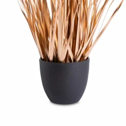 Gräser-Kunstpflanze Schilfgras 81 cm Gold