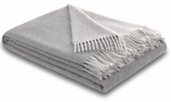 Kuscheldecken|Decken|Biederlack Kuscheldecke Cashmere 150 x 200 cm Silber