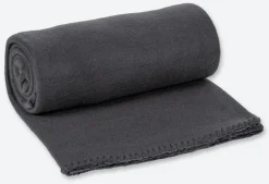 Kuscheldecken|Decken-Kuscheldecke Fleece Uni 130 x 160 cm Anthrazit