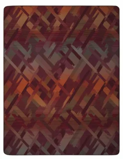 Biederlack Kuscheldecken|Decken-Kuscheldecke Garnet Glow 150 x 200 cm Bordeaux