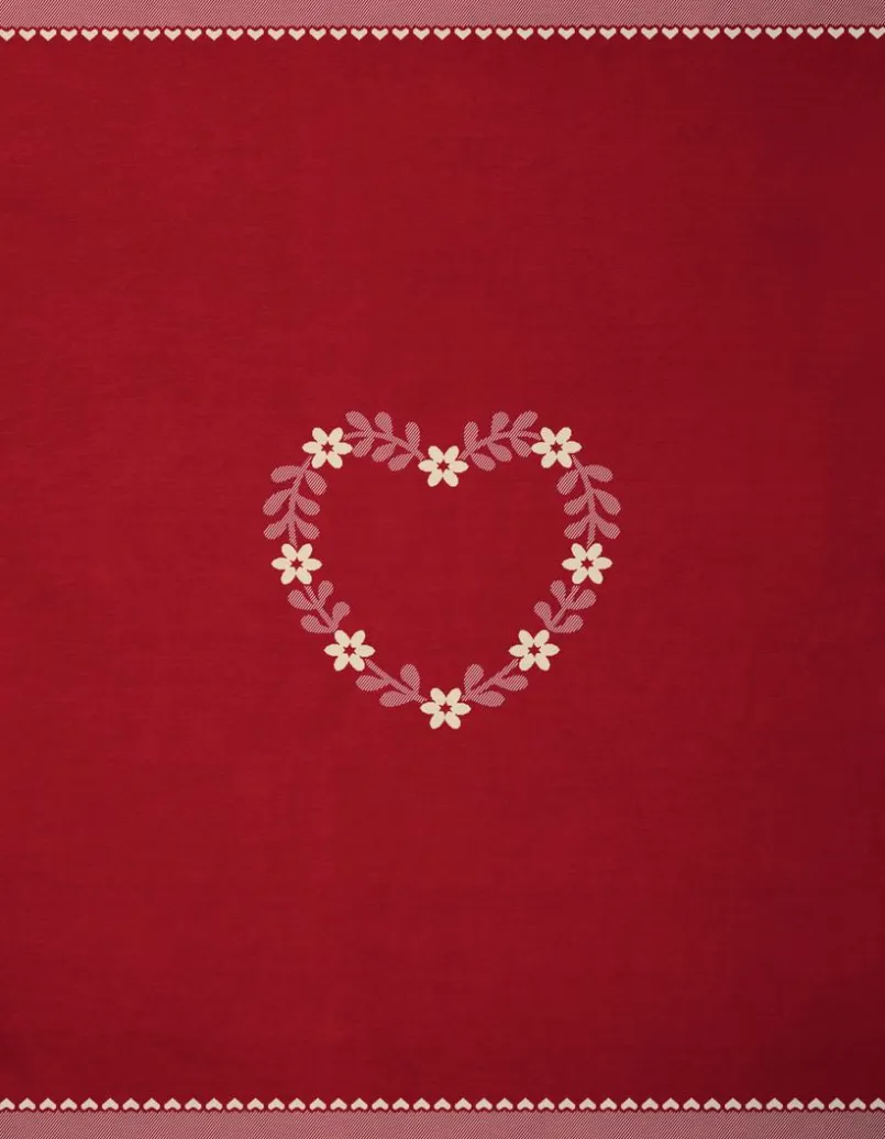 Kuscheldecken|Decken|Biederlack Kuscheldecke Heartwarming 150 x 200 cm Rot
