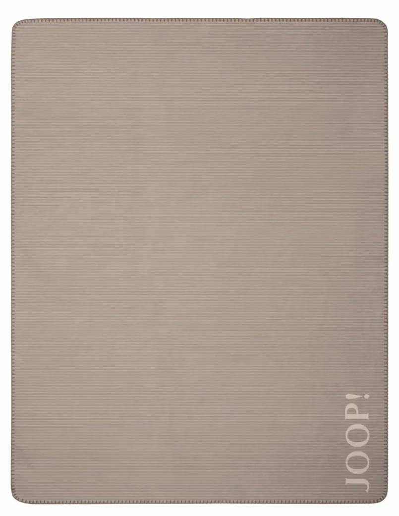 JOOP! Kuscheldecken|Decken-Kuscheldecke Touch 130 x 150 cm Sand / Natur