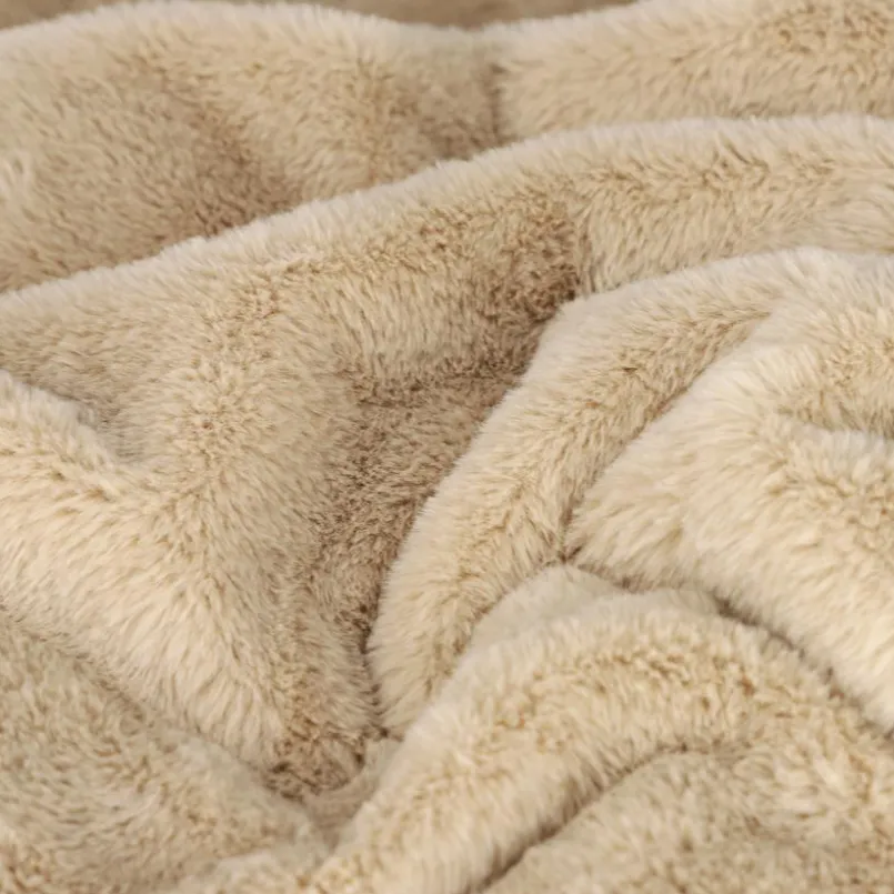 SCHÖNER WOHNEN-Kollektion Kuscheldecken|Decken-Kuscheldecke Chic 140 x 200 cm Beige