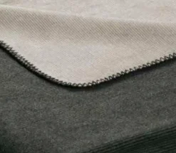 Kuscheldecken|Decken|Biederlack Kuscheldecke Melange 150 x 200 cm Anthrazit / Silber
