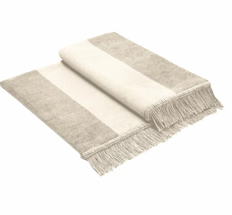 Kuscheldecken|Decken|Biederlack Kuscheldecke Salt & Pepper 100x200 cm Natur