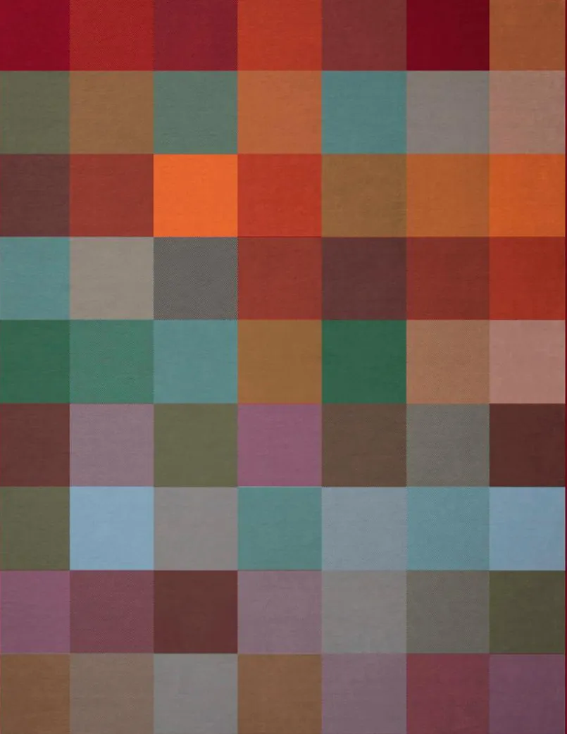 Biederlack Kuscheldecken|Decken-Kuscheldecke Squares & Plains 150x200 cm Rot