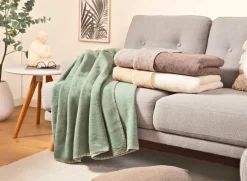 Kuscheldecken|Decken|Casea Kuscheldecke Valencia 150 x 200 cm Creme