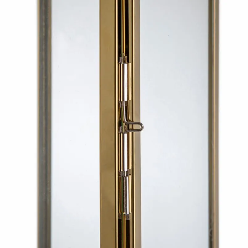 Laternen|Laternen-Laterne 39 cm Gold