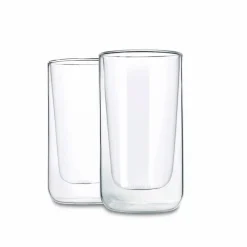 blomus Kaffee & Tee-Latte-Macchiato-Set Nero 2tlg. Klar