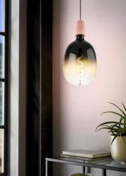 EGLO E27-LED - Dekoleuchtmittel E27 / 4 Watt Braun