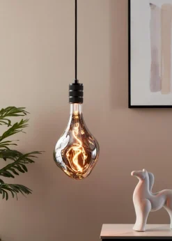 EGLO E27-LED - Dekoleuchtmittel E27 / 4 Watt Schwarz