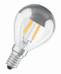 E14|Osram LED Birne E14/4 Watt/Energie F Transparent