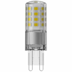 G9|Osram LED Stiftsockellampe G9/ 4,4 Watt/ Energie E Transparent