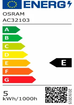 Osram G9-LED Stiftsockellampe G9/4,8 Watt/Energie E Silber