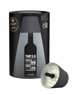 Sompex Lichterketten & Dekoleuchten|Lichterketten & Dekoleuchten-LED-Akku-Flaschenaufsatz Top 2.0 Anthrazit