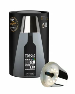 Sompex Lichterketten & Dekoleuchten|Lichterketten & Dekoleuchten-LED-Akku-Flaschenaufsatz Top 2.0 Chrom