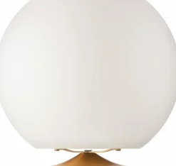 kooduu Akkuleuchten|Tischlampen-LED-Akkuleuchte Sphere Messing