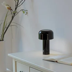 Tischlampen|JUST LIGHT. LED-Akkutischleuchte Agnes Schwarz
