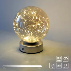 LED-Akkutischleuchte Fadas<Paul Neuhaus Best