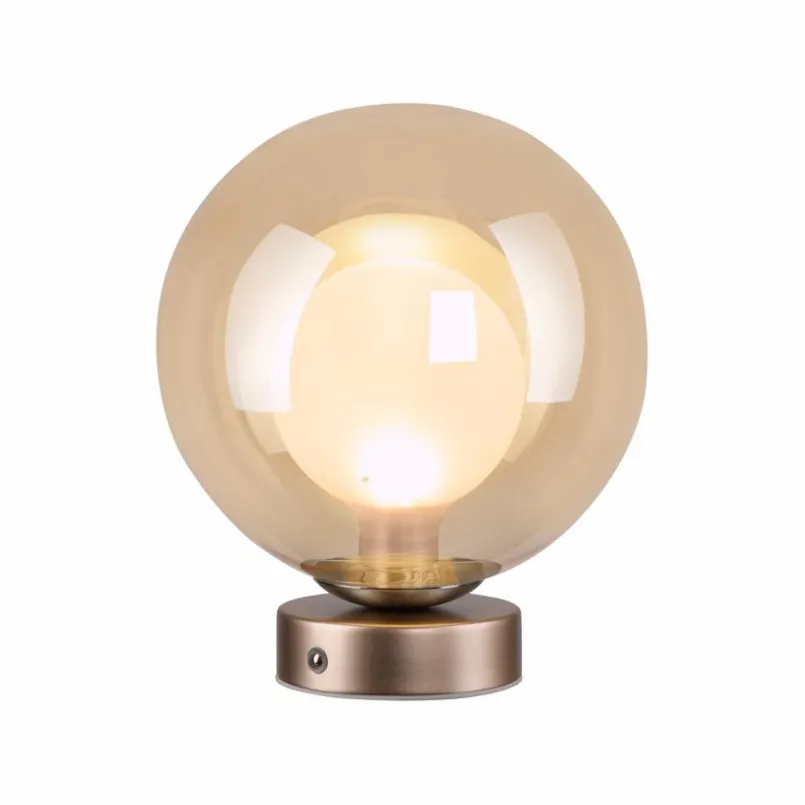 Paul Neuhaus Tischlampen-LED-Akkutischleuchte Popup Bronze