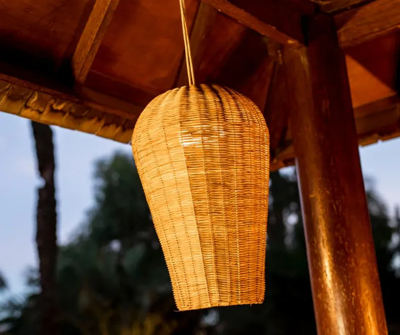 new garden Außenpendelleuchten|Außenpendelleuchten-LED-Außenpendelleuchte Saona Braun