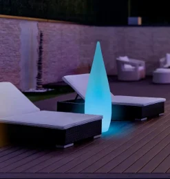 LED-Außenstehleuchte Palmas<Reality Leuchten Discount