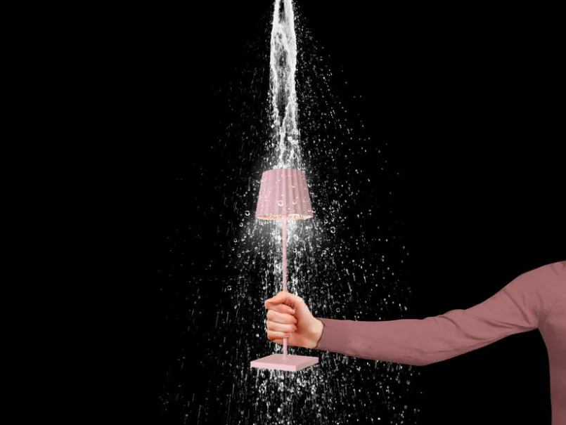 Sompex Außentischleuchten|Außentischleuchten-LED-Außentischleuchte TROLL 2.0 Rosa