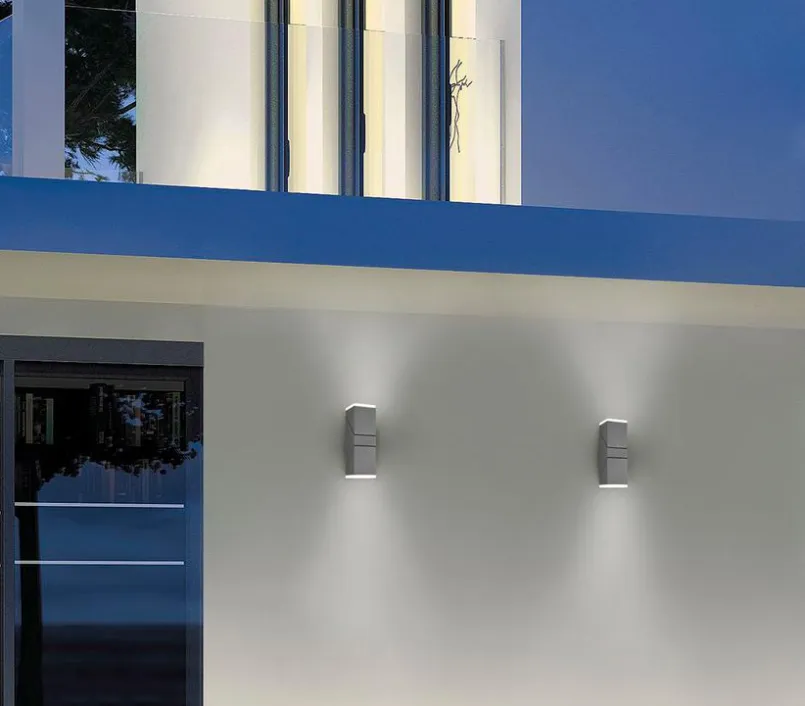 Außenwandleuchten|Trio LED-Außenwandleuchte Avon Grau