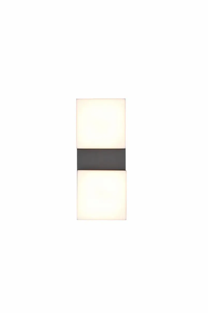 Außenwandleuchten|Trio LED-Außenwandleuchte Avon Grau