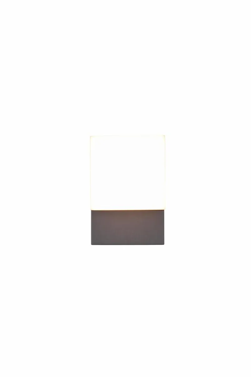Außenwandleuchten|Trio LED-Außenwandleuchte Avon Grau