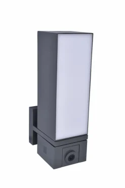 Außenwandleuchten|Außenwandleuchten|Lutec LED-Außenwandleuchte Cuba Anthrazit