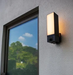 Außenwandleuchten|Außenwandleuchten|Lutec LED-Außenwandleuchte Cuba Anthrazit