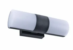 Lutec Außenwandleuchten|Außenwandleuchten-LED-Außenwandleuchte Cyra Anthrazit