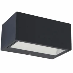 Eco-Light Außenwandleuchten|Außenwandleuchten-LED-Außenwandleuchte Gemini Anthrazit