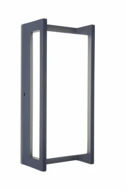Außenwandleuchten|Außenwandleuchten|Lutec LED-Außenwandleuchte Qubo Anthrazit