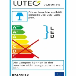 LED-Außenwandleuchte Sunshine<Lutec Clearance