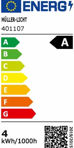 E27|MÜLLER-LICHT LED-Birne E27 / 3,8 Watt / Energie A