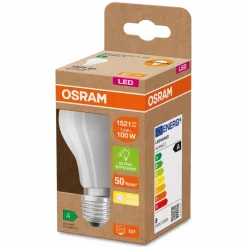 LED-Birne E27/7,2 Watt/Energie A<Osram Discount
