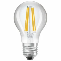 E27|Osram LED-Birne E27/4,3 Watt/Energie B Transparent