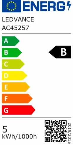 E27|Osram LED-Birne E27/4,3 Watt/Energie B Transparent