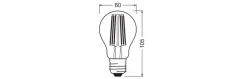 LED-Birne E27/8,2 Watt/Energie B<Osram Discount