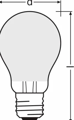 LED-Birne E27/4,3 Watt/Energie B<Osram Clearance