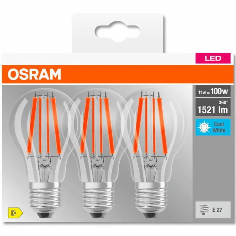 LED-Birne E27/11 Watt/Energie D<Osram Best