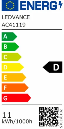 E27|Osram LED-Birne E27/11 Watt/Energie D Weiß