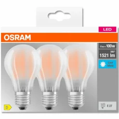 E27|Osram LED-Birne E27/11 Watt/Energie D Weiß