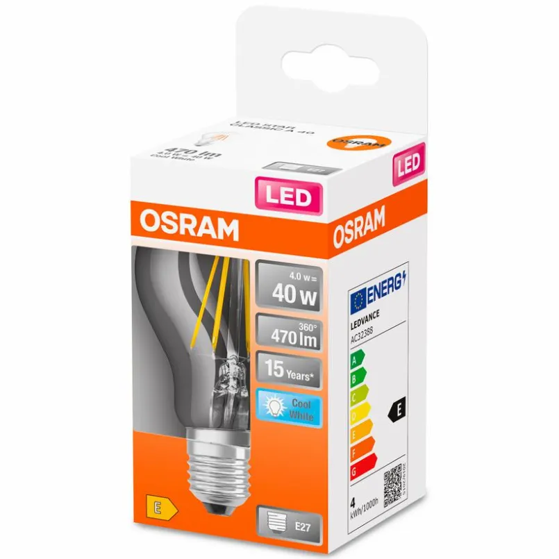 LED-Birne E27/4 Watt/Energie E<Osram Sale